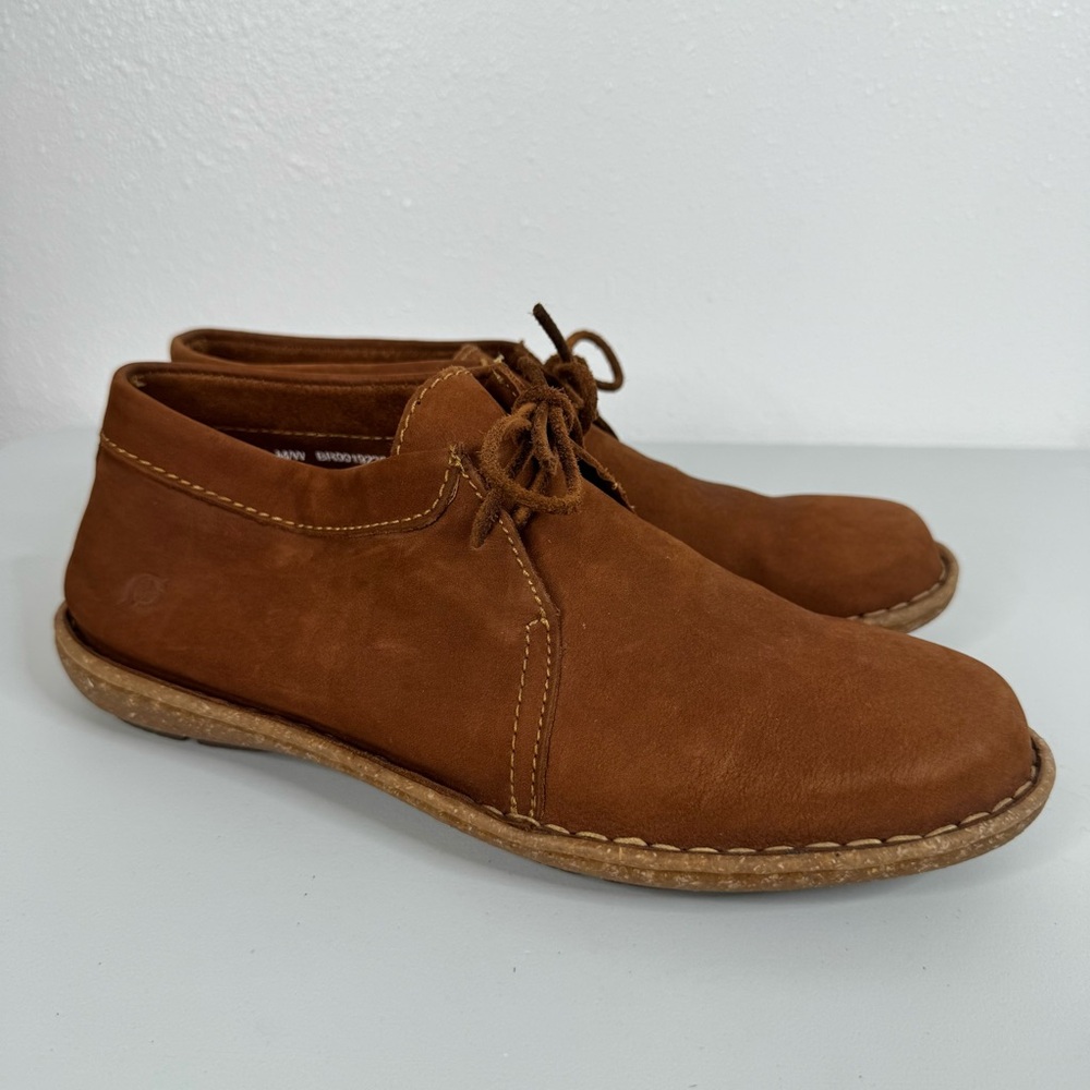 Born Nuala II Brown Leather‎ Chukka Boots Size 10